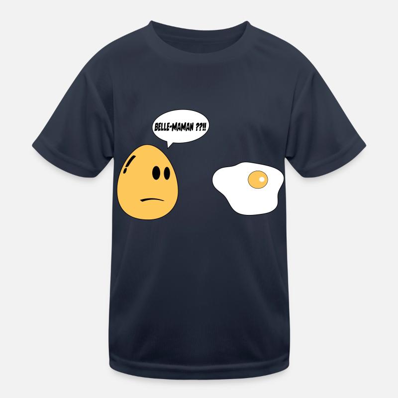 Beautiful Mom Egg Kids Functional T-Shirt