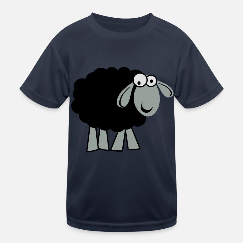 Schaf Kinder Funktions-T-Shirt