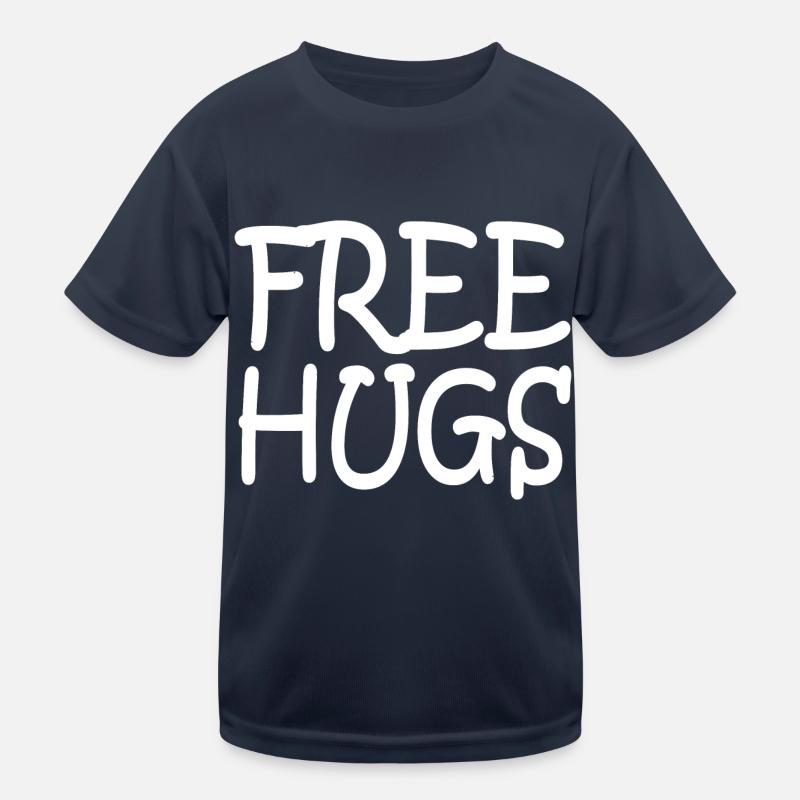 Free Hugs Kinder Funktions-T-Shirt