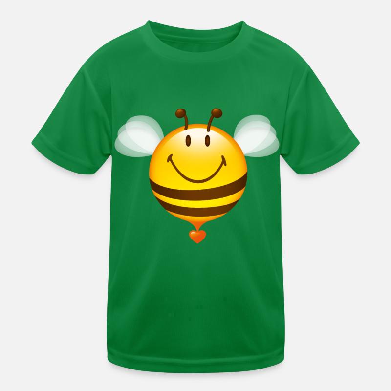 Smiley Bee Kids Functional T-Shirt