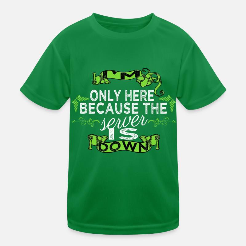 nurse informatics software computer science Kinder Funktions-T-Shirt