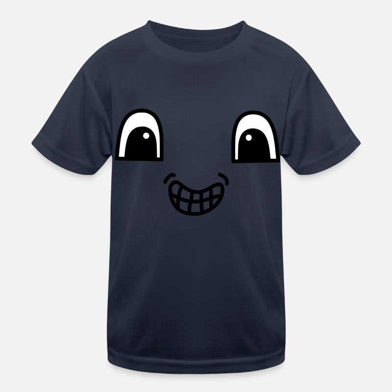 Visage mignon montrant des dents T-shirt sport Enfant