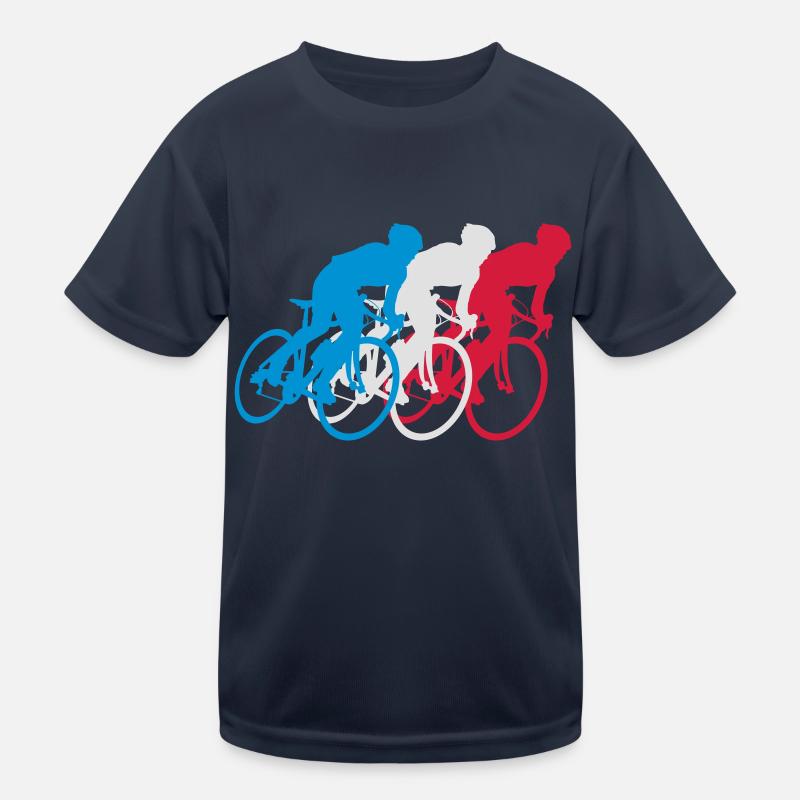 Bicyclists Kinder Funktions-T-Shirt
