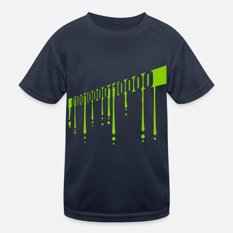 Binär Code Programm Sprache Kinder Funktions-T-Shirt