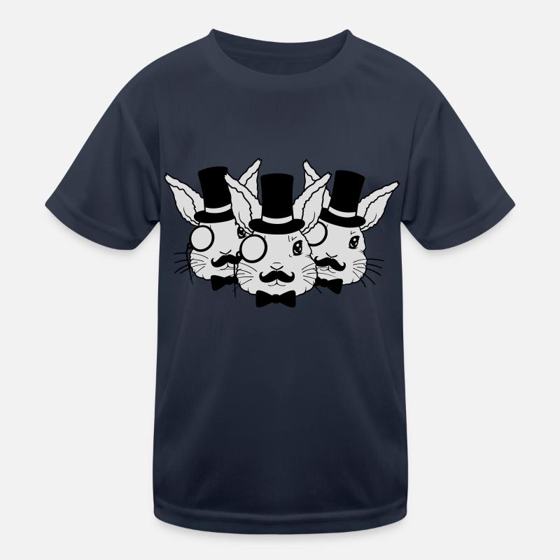 Team Sir Hasen Freunde Kinder Funktions-T-Shirt