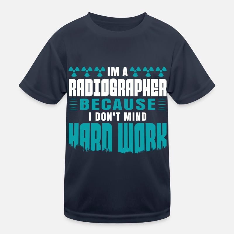 I'm the radiographer I make the rules Kinder Funktions-T-Shirt