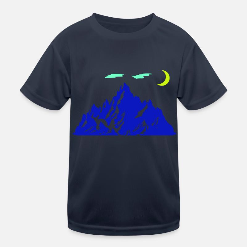 Mountain Crescent Kids Functional T-Shirt