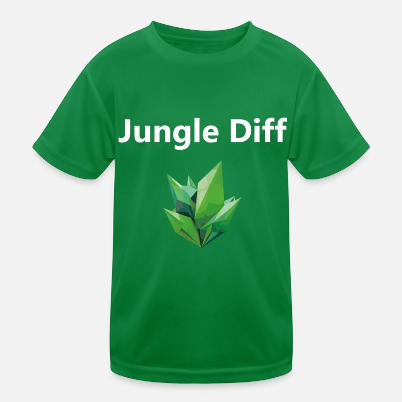 Diff League Legend Jungle Blanc T-shirt sport Enfant