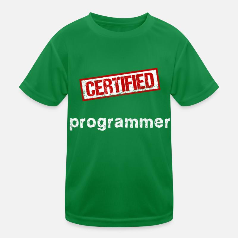 Programmeur T-shirt sport Enfant