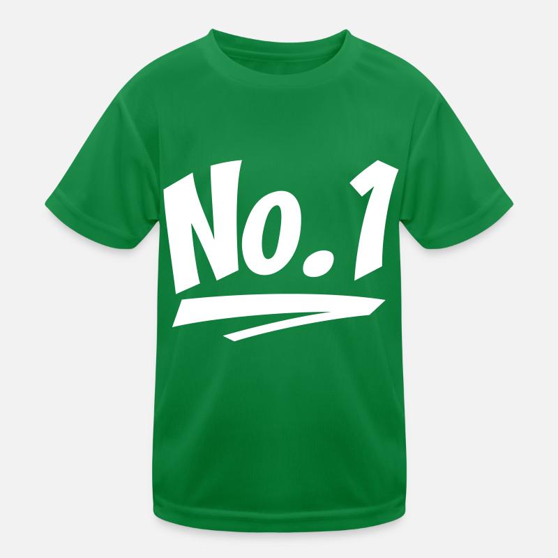 Nummer eins Kinder Funktions-T-Shirt