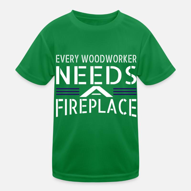 gift carpenter jokes present Kids Functional T-Shirt