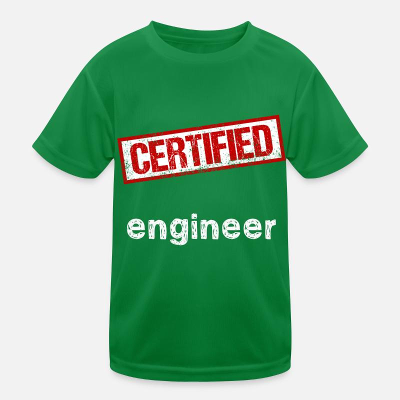 Engineer Kids Functional T-Shirt