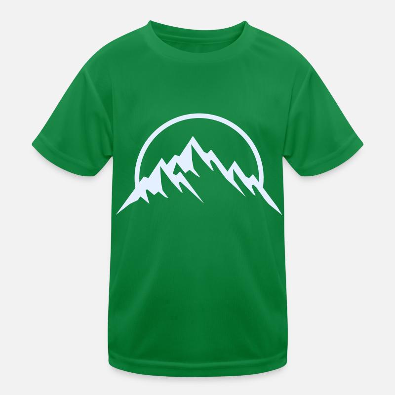 mountains Kids Functional T-Shirt