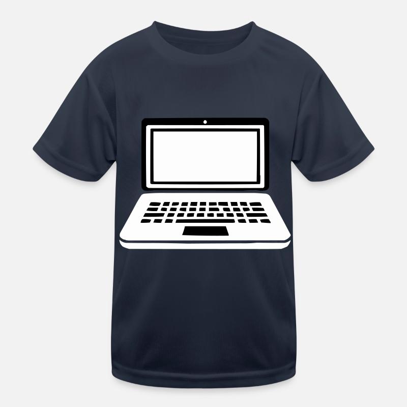 laptop Kids Functional T-Shirt
