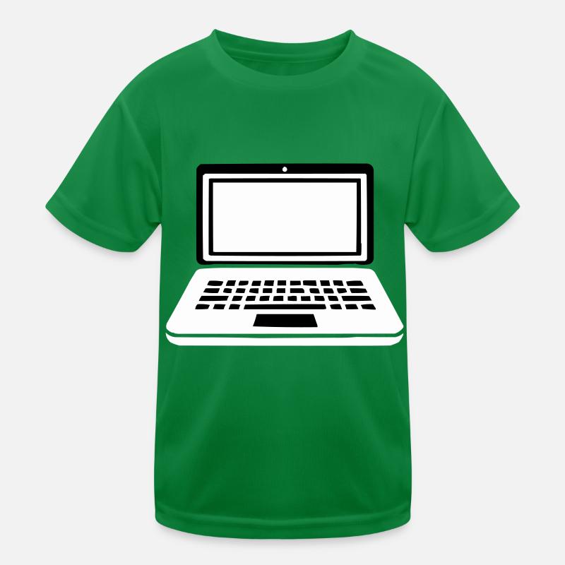 laptop Kids Functional T-Shirt