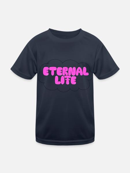 Eternal Life - Kids Functional T-Shirt - navy - Front
