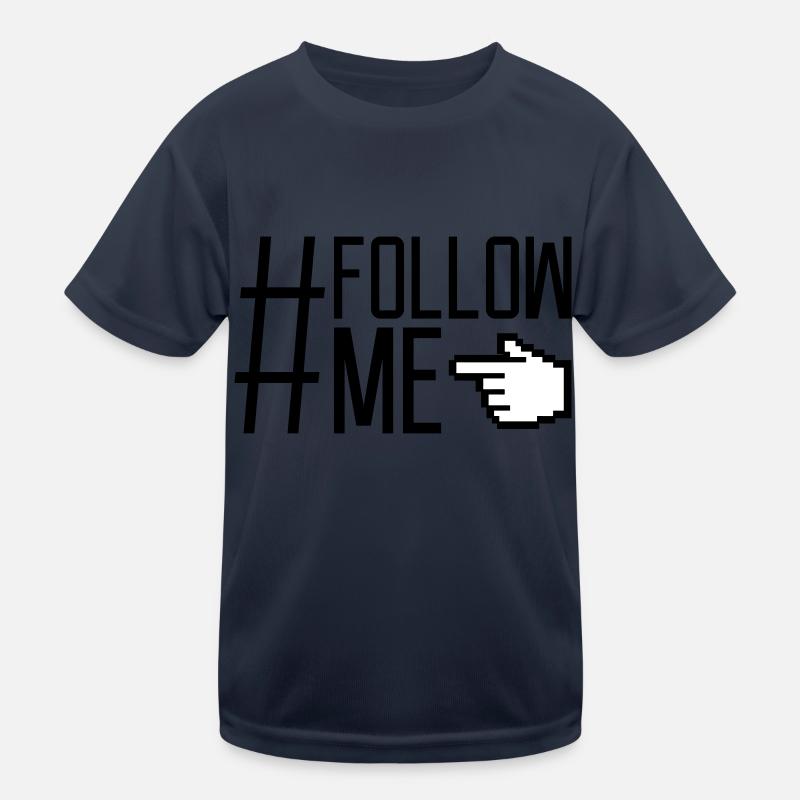 Hand pointer follow Kids Functional T-Shirt