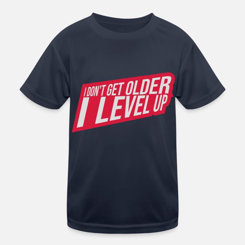 get older level up Kids Functional T-Shirt
