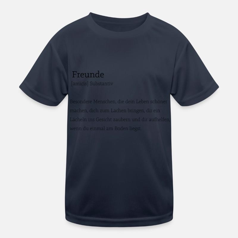 Geschenkidee für Freunde Kinder Funktions-T-Shirt