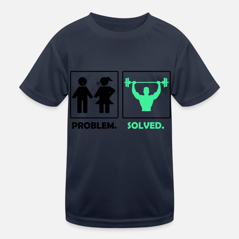 Problem solved fitness Kids Functional T-Shirt