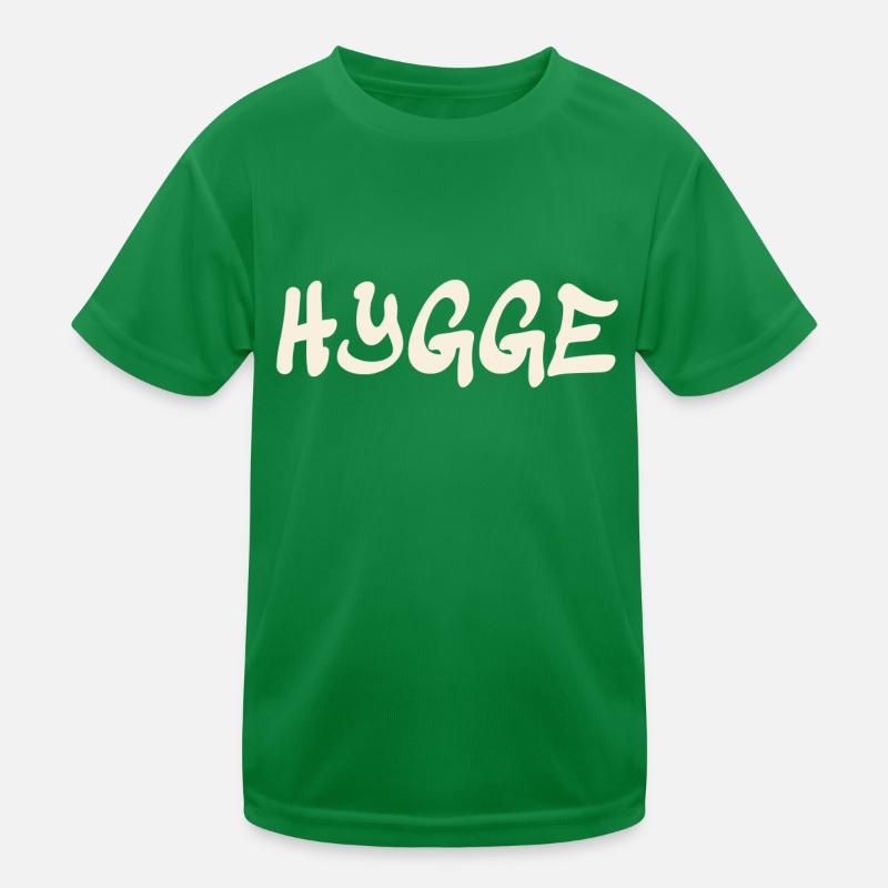 Hygge - Danish Tradition - Attitude to Life - Nice Kids Functional T-Shirt
