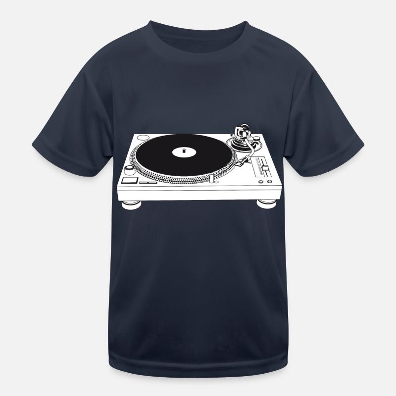 turntable Kinder Funktions-T-Shirt