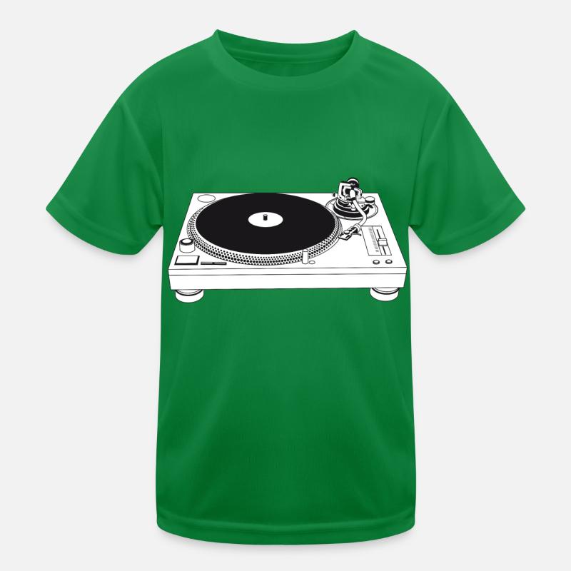 turntable Kinder Funktions-T-Shirt