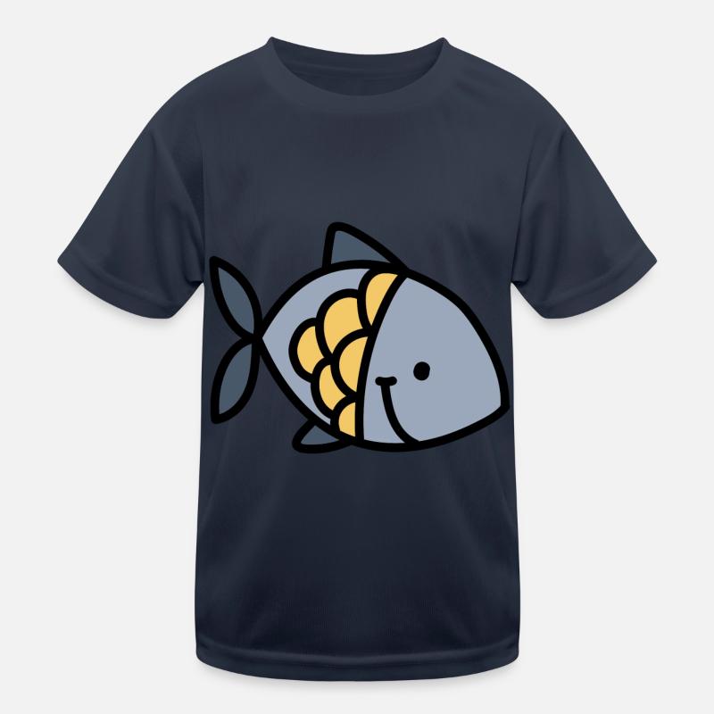 poisson T-shirt sport Enfant