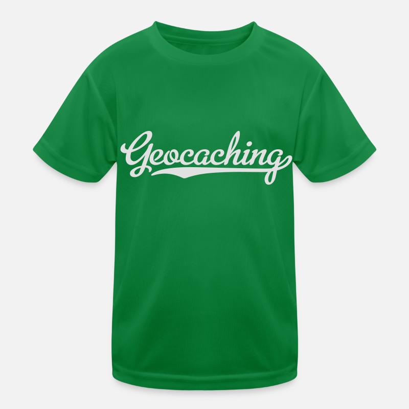 Geocaching Kinder Funktions-T-Shirt