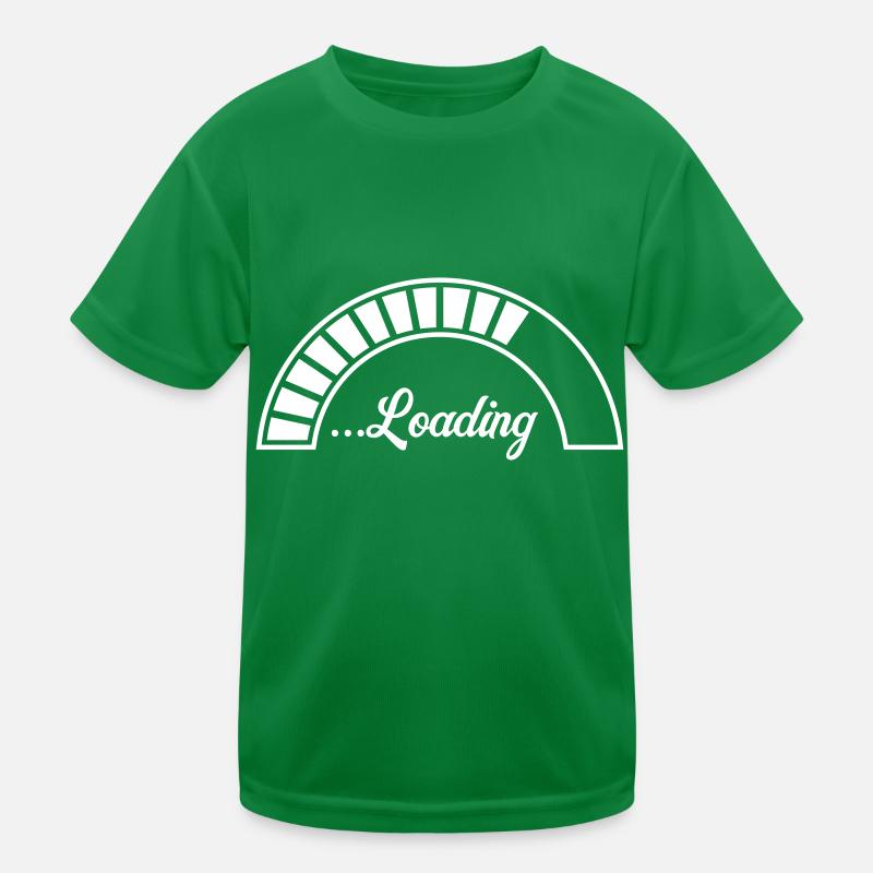 loading ladebalken Kinder Funktions-T-Shirt