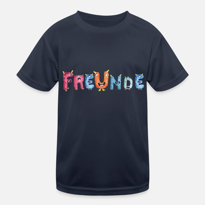 Monster Freunde Kinder Funktions-T-Shirt