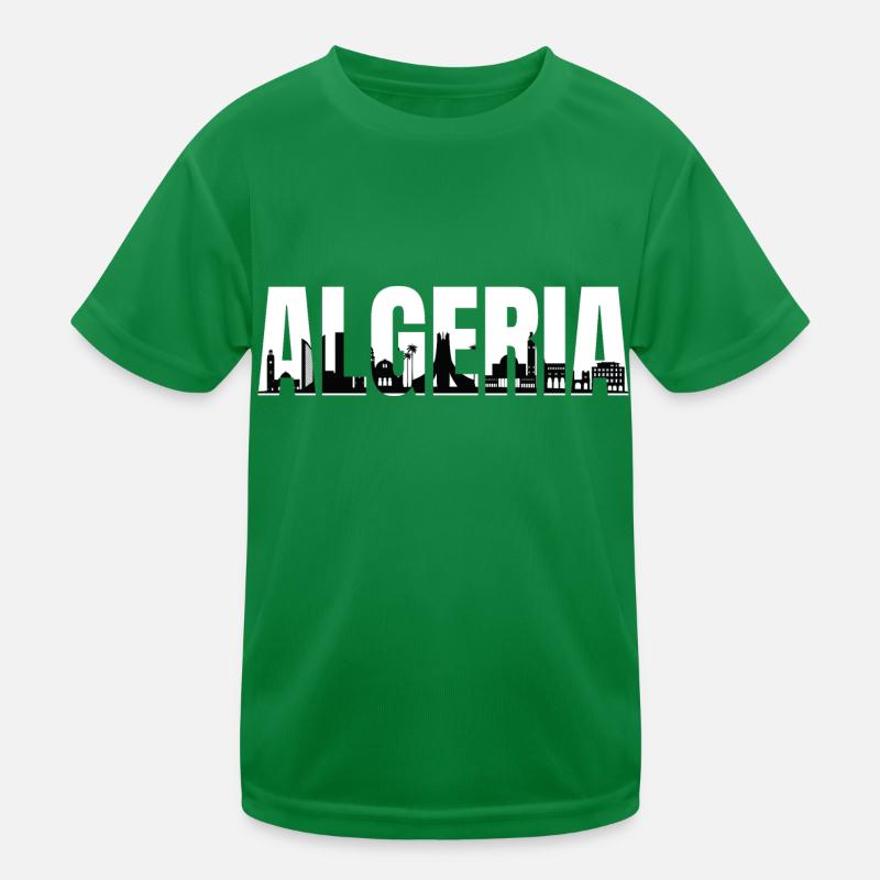 Algérie villes et monuments T-shirt sport Enfant