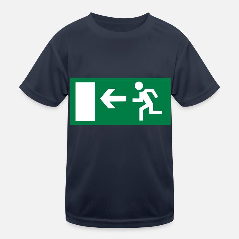 emergency exit Kids Functional T-Shirt