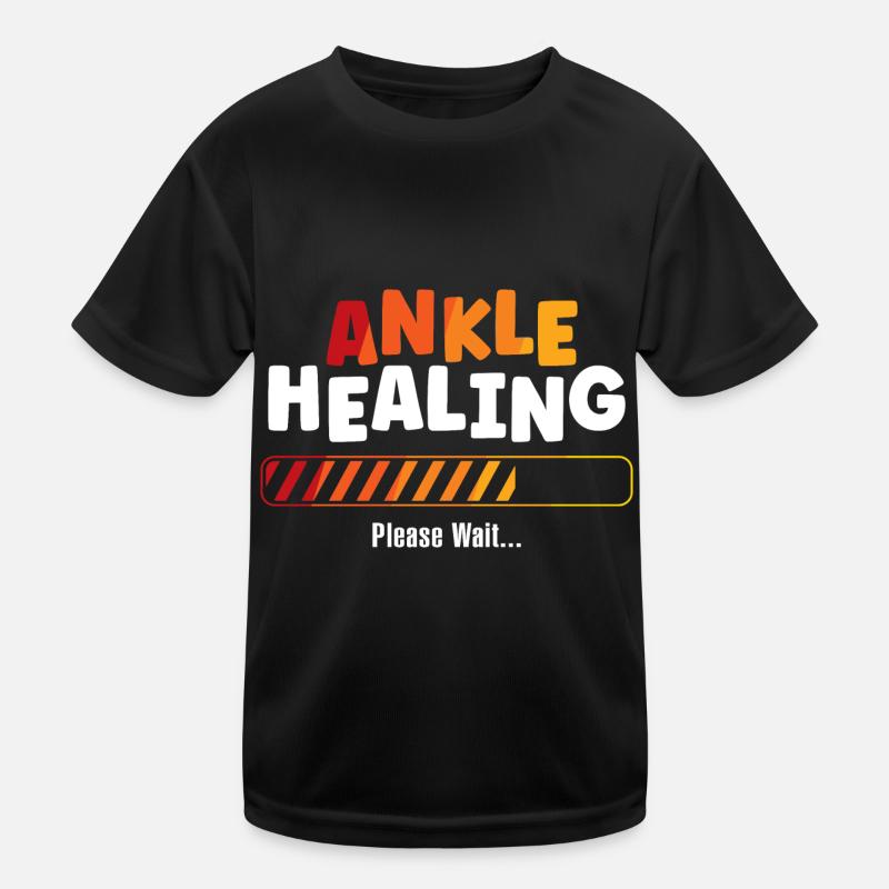 Ankle Healing Please Wait Kinder Funktions-T-Shirt