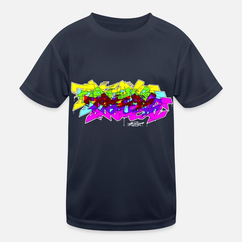 Spectrum Graffiti Kids Functional T-Shirt