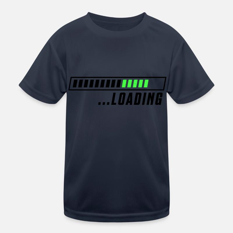 loading ladebalken Kinder Funktions-T-Shirt