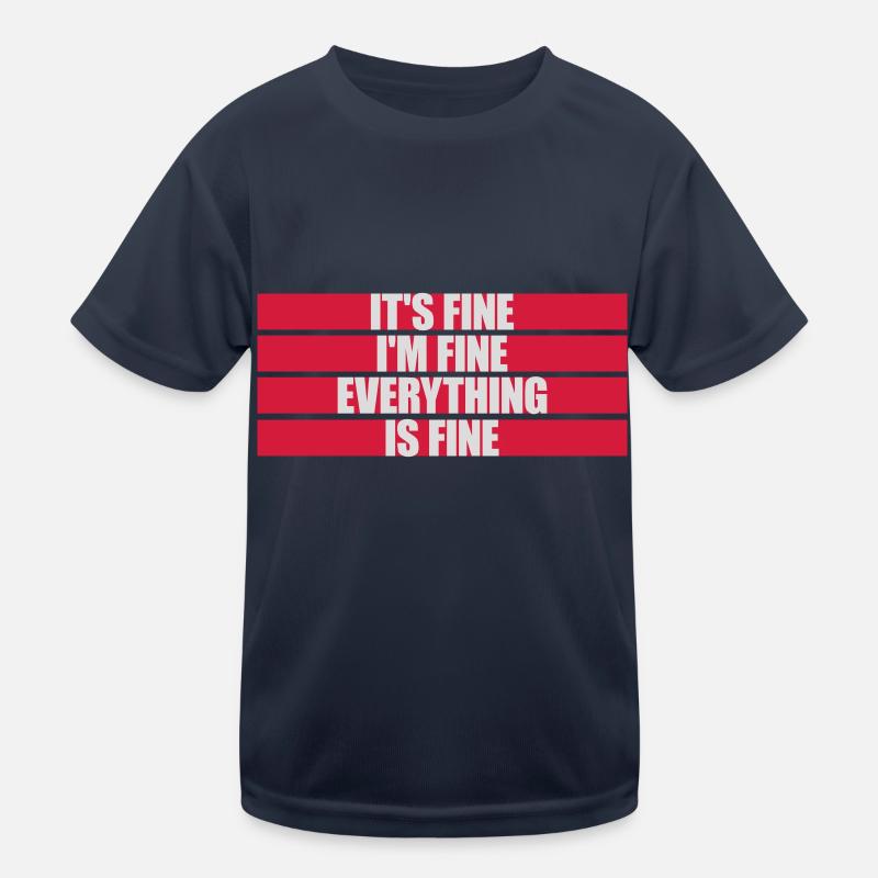 Tout va bien devis T-shirt sport Enfant