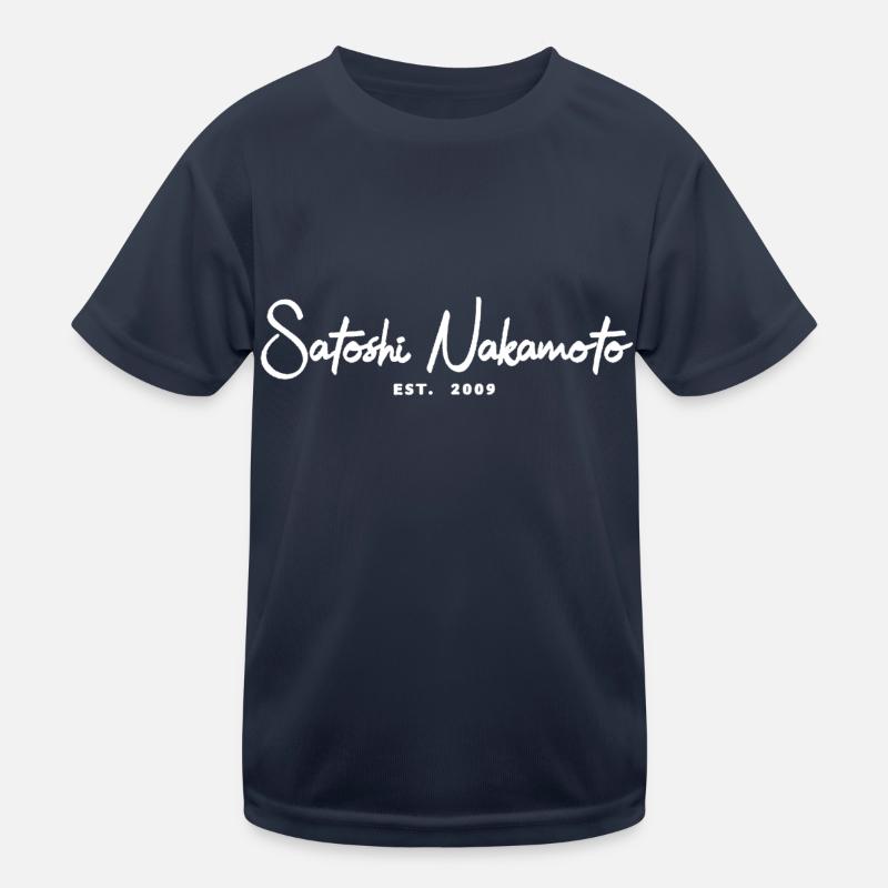 Bitcoin Satoshi Nakamoto Ethereum Krypto Kinder Funktions-T-Shirt