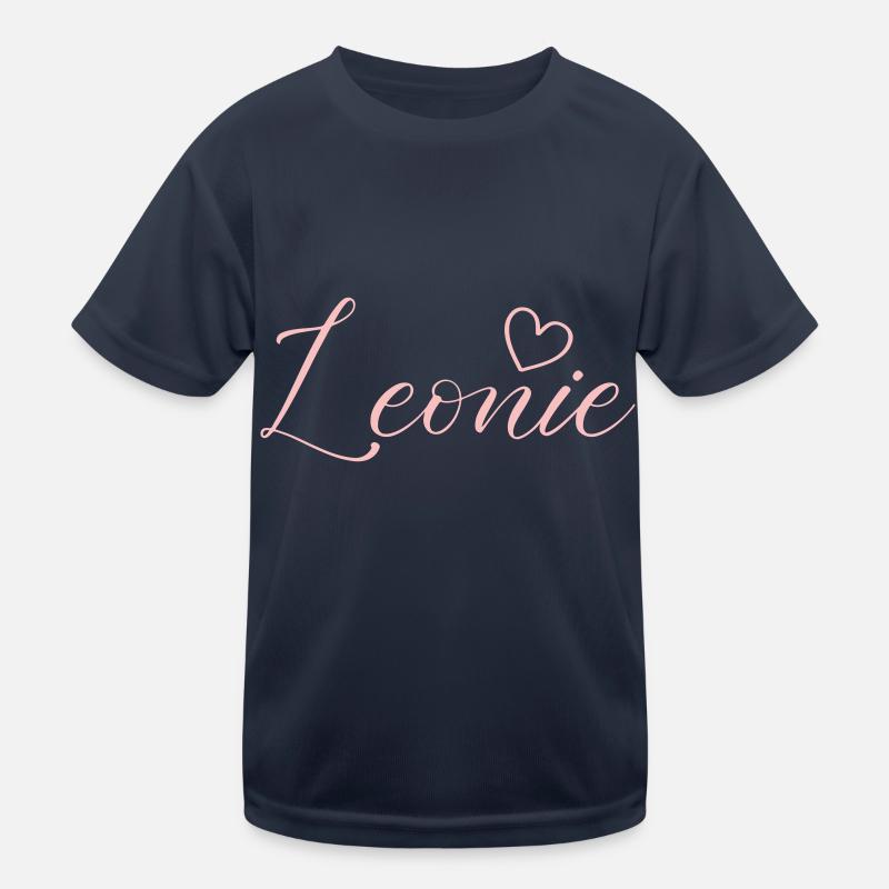leonie name Kinder Funktions-T-Shirt