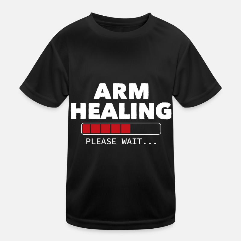 Arm Healing Please Wait Kinder Funktions-T-Shirt