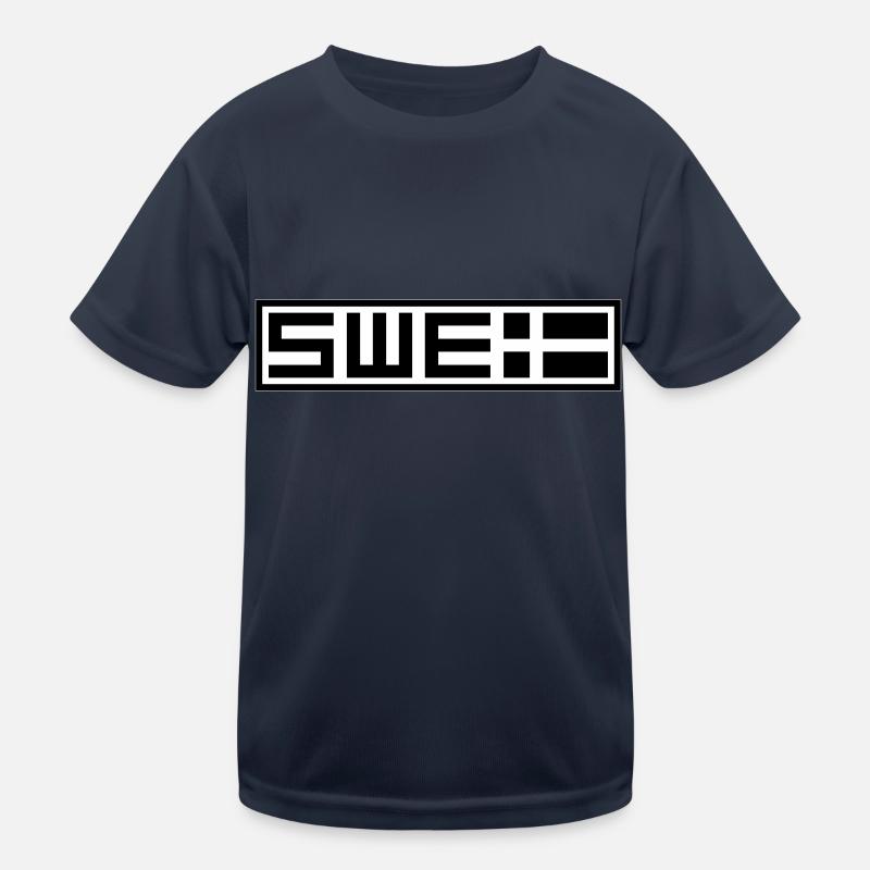 Tactique suédoise T-shirt sport Enfant