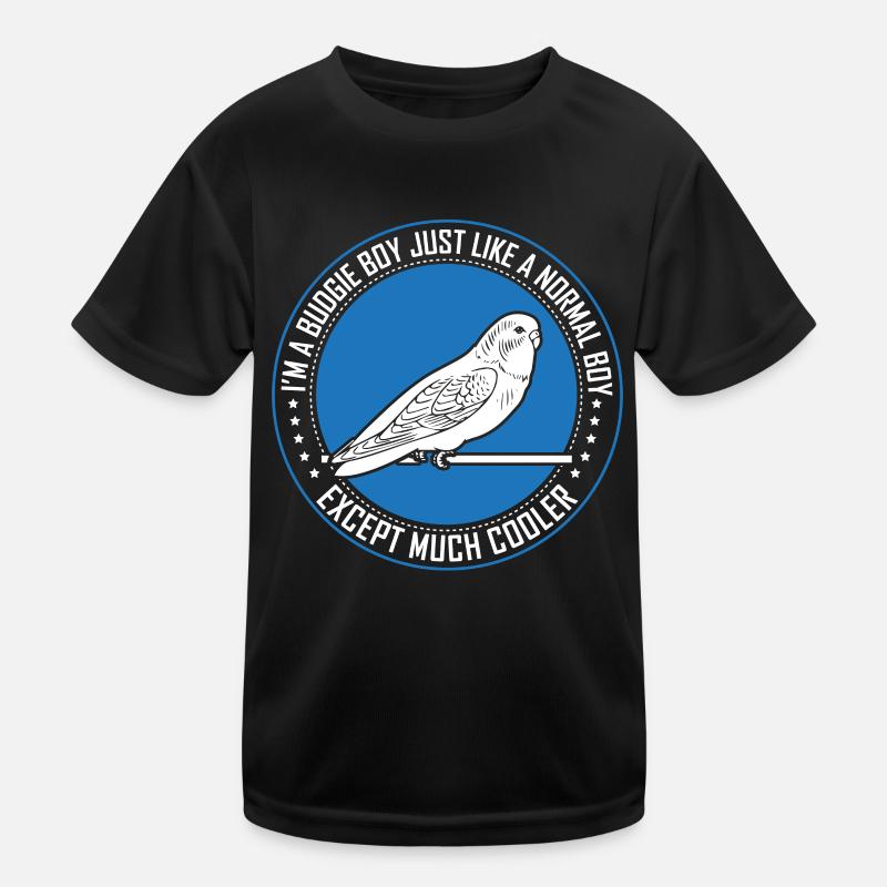 Im a budgie boy Kinder Funktions-T-Shirt