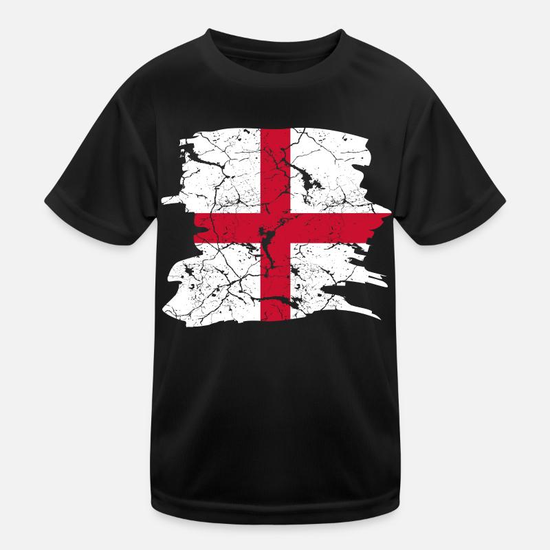 Drapeau de l’Angleterre T-shirt sport Enfant