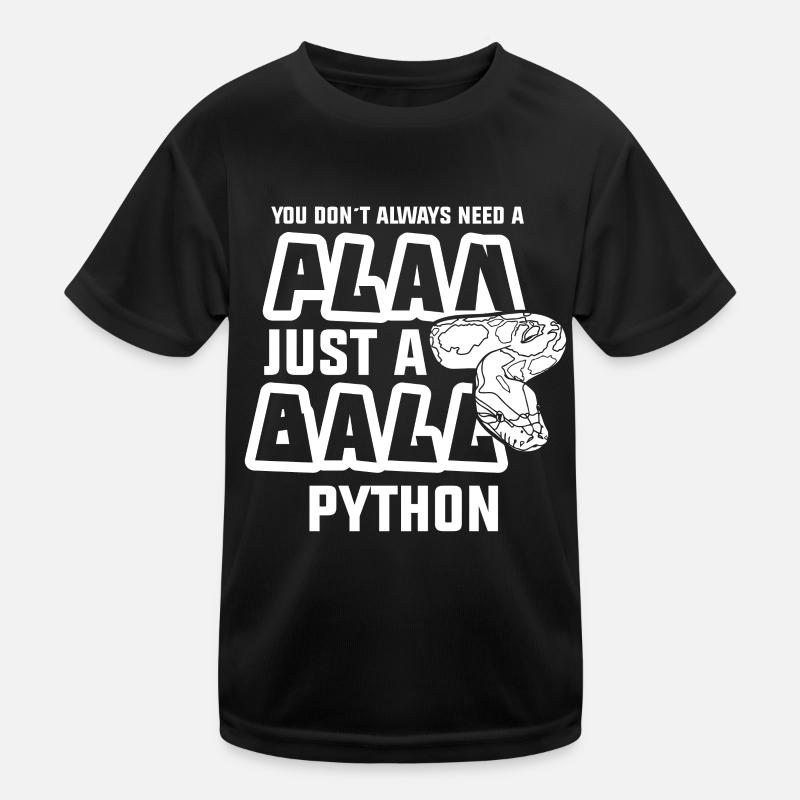 need a plan just a ball python Kinder Funktions-T-Shirt