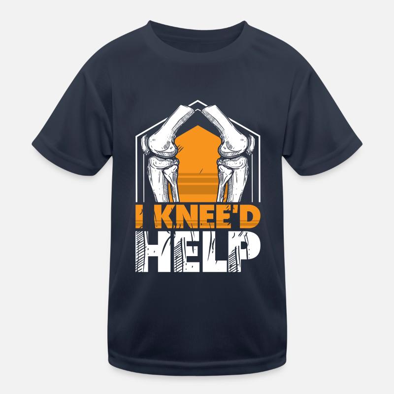 I Knee'd help Kinder Funktions-T-Shirt