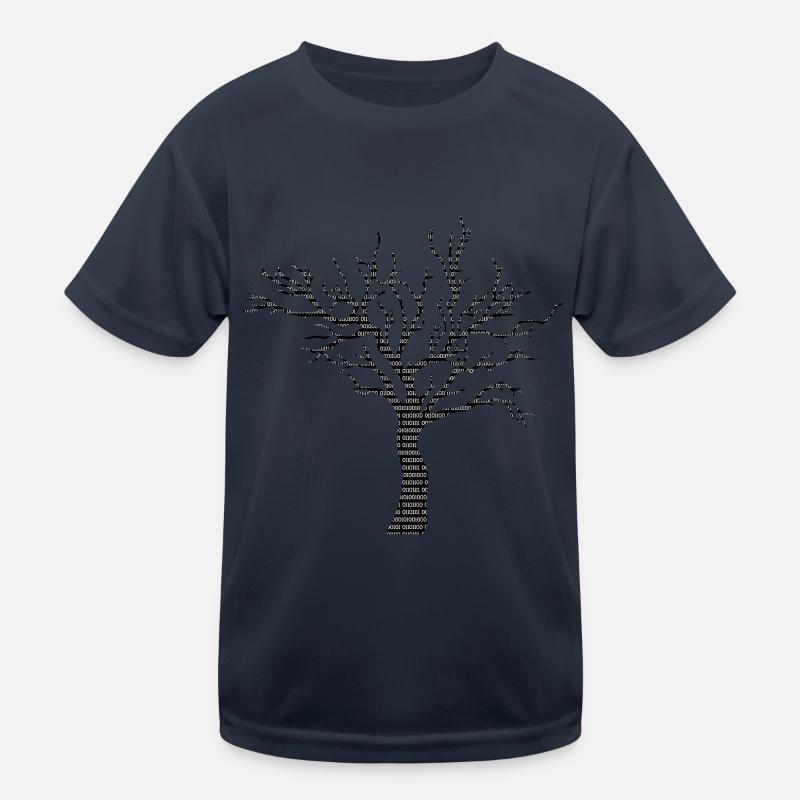 Binary Tree Admin Hacker Coder Programmierer Kinder Funktions-T-Shirt