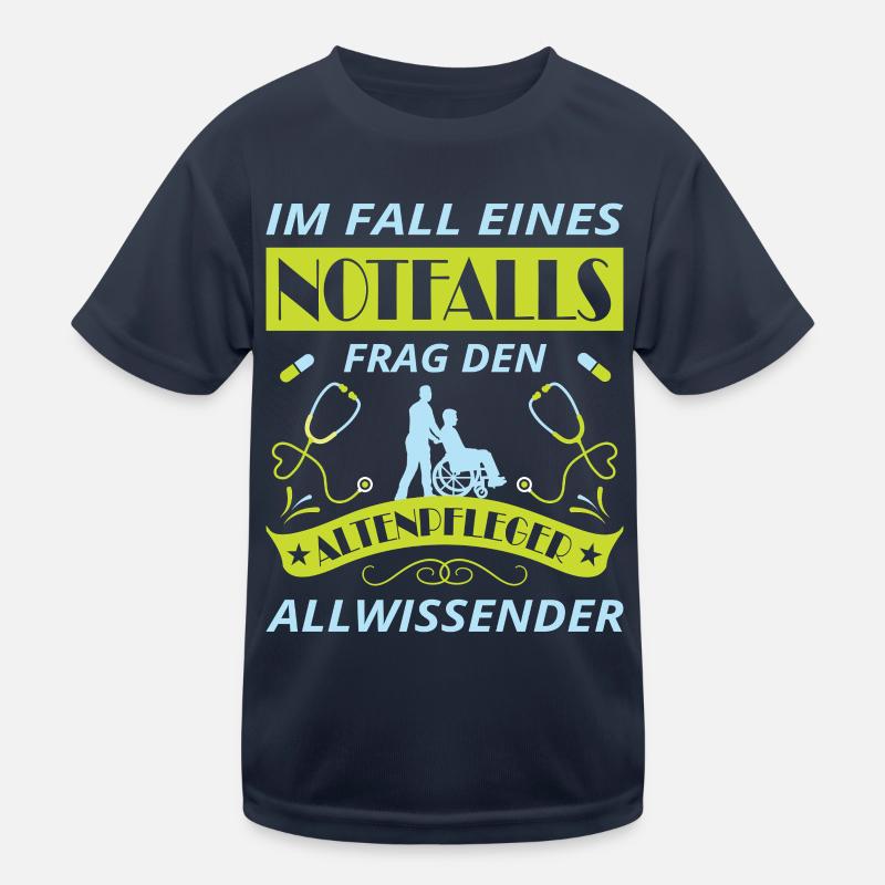 Altenpfleger Geschenk Altenpflege Pflegefachkraft Kinder Funktions-T-Shirt