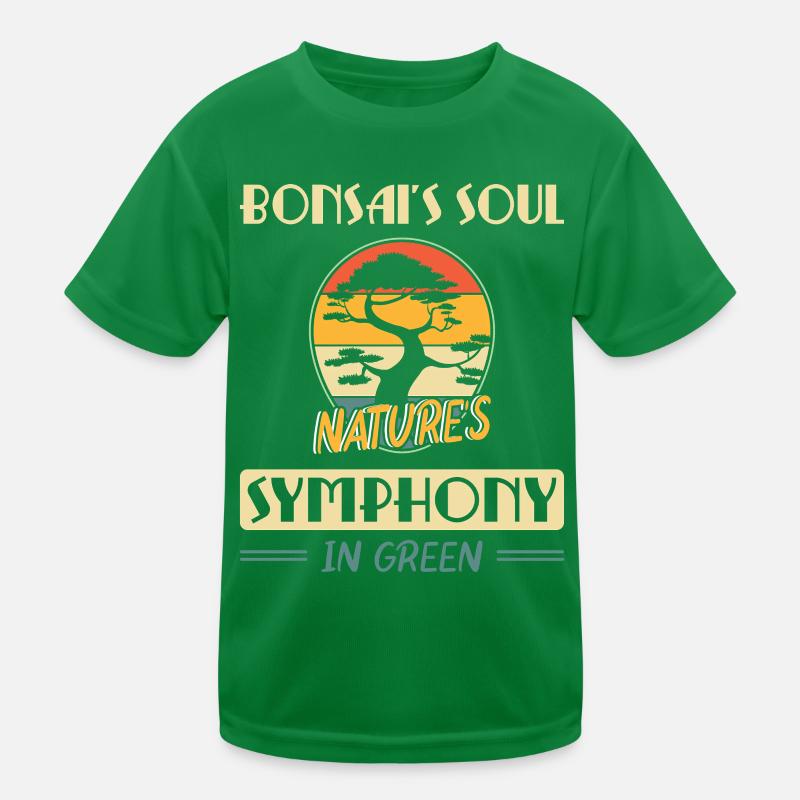 Bonsai Tree Kinder Funktions-T-Shirt
