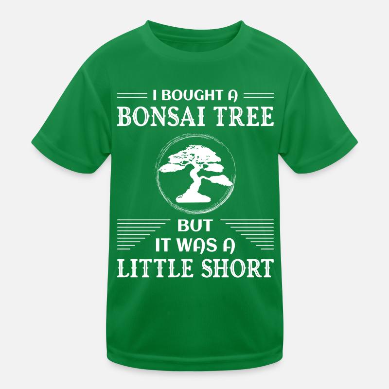 Bonsai Tree Kinder Funktions-T-Shirt