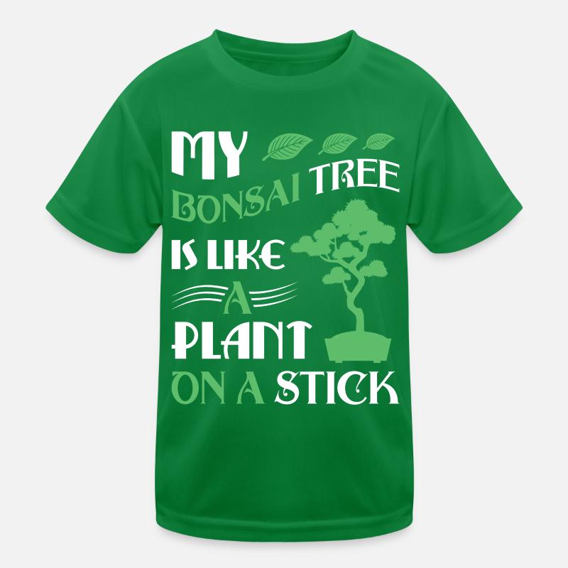 Bonsai Tree Kinder Funktions-T-Shirt